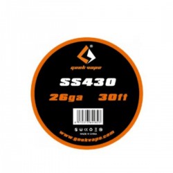 GeekVape Resistenza SS430 Standard Wire 26GA 30ft